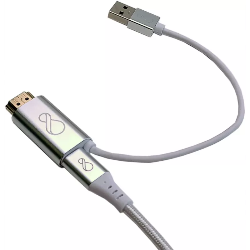 Ochno O-HDMI-TO-USBC-2 USB grafikas adapteris 3840 x 2160 pikseļi Balts