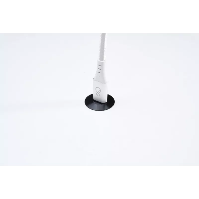 USB-C uz USB-C kabelis Ochno O-USBG2-70-1 — USB 3.2 Gen 2, DP Alt Mode 1.4, vīriešu–vīriešu, pīts, 0,7 m, balts