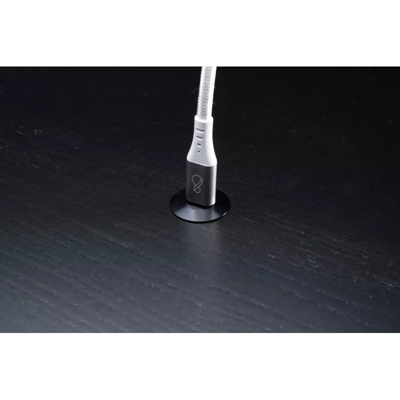USB-C uz USB-C kabelis Ochno O-USBG2-70-1 — USB 3.2 Gen 2, DP Alt Mode 1.4, vīriešu–vīriešu, pīts, 0,7 m, balts