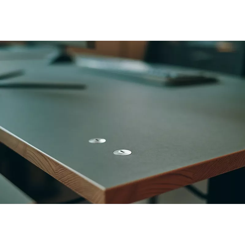 Ochno O-DO-100-2, USB C, USB 3.2 Gen 2 (3.1 Gen 2), 10000 Mbit/s, iebūvējams darbvirsmā, galds, vīrišķais