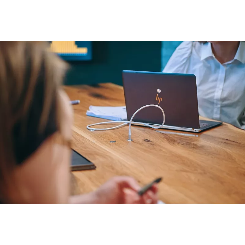 Ochno O-DO-100-2, USB C, USB 3.2 Gen 2 (3.1 Gen 2), 10000 Mbit/s, iebūvējams darbvirsmā, galds, vīrišķais