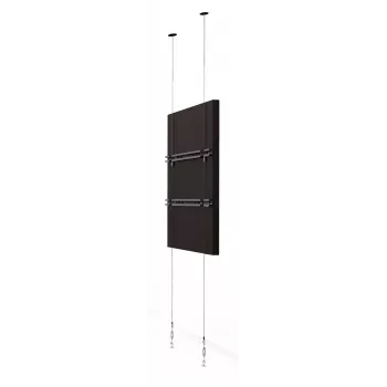 Peerless DSF265P izkārtņu displeja stiprinājums 165,1 cm (65 collas) sudraba krāsā