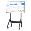 Peerless SR860-EUK reklāmas displeja statīvs 190,5 cm (75 collas) Melns