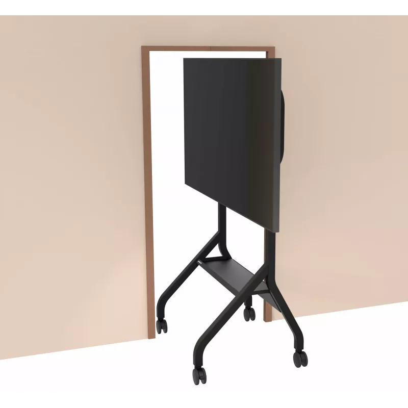 Peerless SR860-EUK reklāmas displeja statīvs 190,5 cm (75 collas) Melns