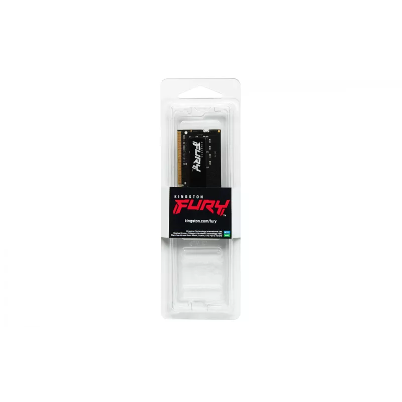 Kingston Technology FURY Impact atmiņas modulis 4 GB 1 x 4 GB DDR3L 204-pin SO-DIMM