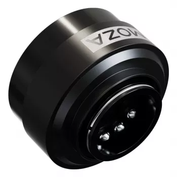 Moza Racing Wheel Base Quick Release Adapter, PC, Ātrās atbrīvošanas adapteris, Melna, Alumīnijs, Moza, R21, R16, R9
