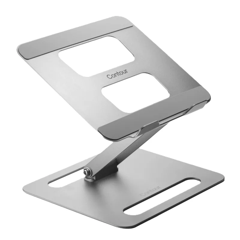 Portatīvā datora statīvs Contour Design Laptop Riser tērauda pelēks augstums 45-310 mm