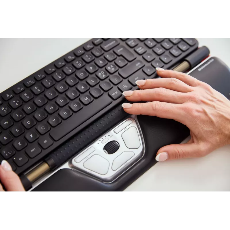 Bezvadu ergonomiskā pele Contour Design Rollerpele Red 2800 DPI