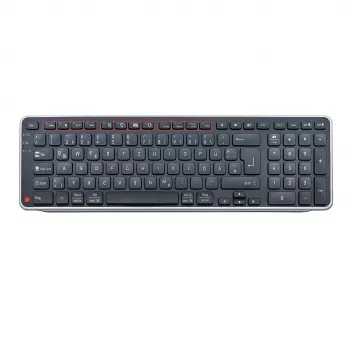 Contour Design Balance tastatūra DE, bezvadu, pilna izmēra (100%), bezvadu, RF Wireless + USB, šķērveida taustiņu slēdzis, QWERTZ, melna