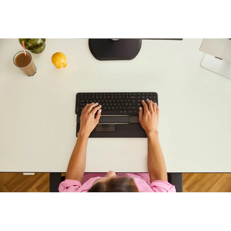 Contour Design SliderMouse Pro plāns Vegan Leather Wrist Rest Wireless