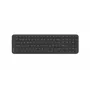 Bezvadu tastatūra Contour Balance Mid-Size — Contour; Pan Nordic izkārtojums, RF Wireless + Bluetooth, 106 taustiņi, šķērveida slēdzis, melna
