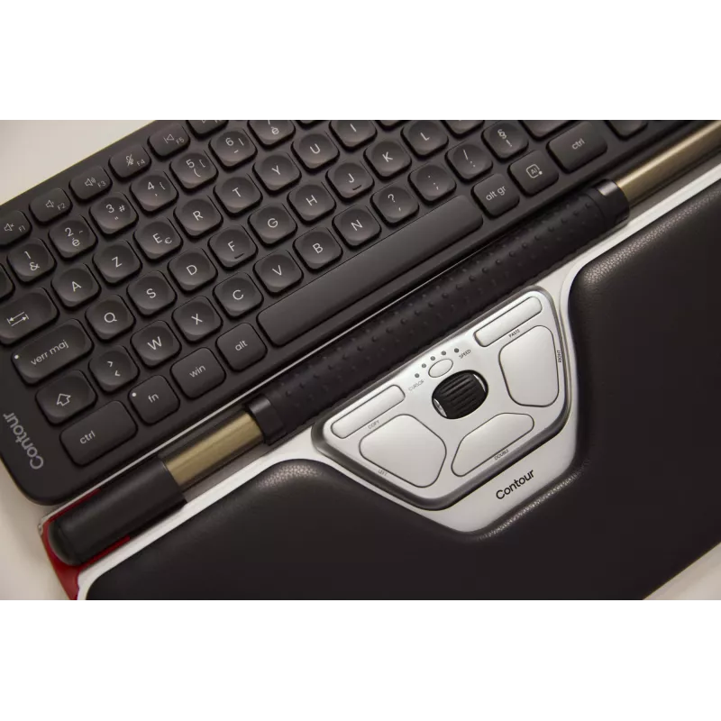 Contour Design Contour Rollerpele Red Plus & Balance vidēja izmēra tastatūras komplekts, bezvadu, PN izkārtojums