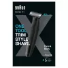 Trimmeris Braun XT3200 melns, niķeļa-metāla hidrīda (NiMH) akumulators, 45 min