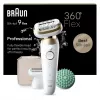 Braun Silk-épil 9 Flex 9-071 3D 40 pincetes Zelts, Balts