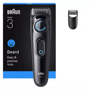 Bārdas trimmeris Braun BT3500 AC/Battery 20 Melns Precision Trimmer