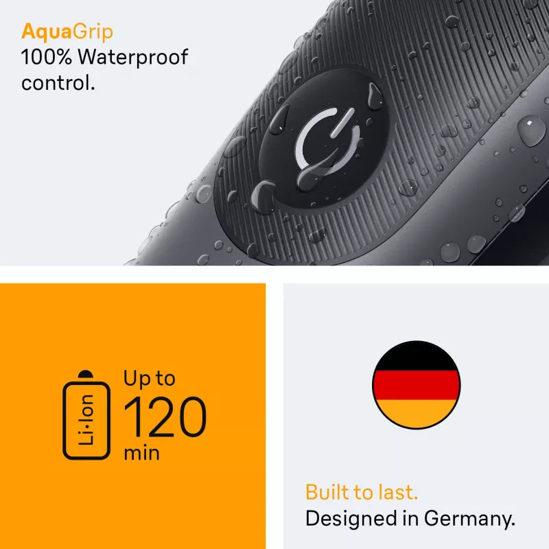 Braun AIO5520 matu trimmeris/frizieris Melns, pelēks 14 Lithium-Ion (Li-Ion)