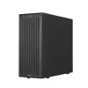Datora korpuss CHIEFTEC BW-01B-OP Midi Tower ATX/ITX, balsta 6×3,5 collu + 4×2,5 collu, 2×5,25 collu, aizmugurē 1×120 mm, SGCC, melns, 200×510×465 mm