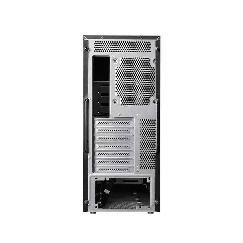 Datora korpuss CHIEFTEC BW-01B-OP Midi Tower ATX/ITX, balsta 6×3,5 collu + 4×2,5 collu, 2×5,25 collu, aizmugurē 1×120 mm, SGCC, melns, 200×510×465 mm