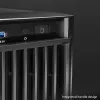 Datora korpuss CHIEFTEC BW-01B-OP Midi Tower ATX/ITX, balsta 6×3,5 collu + 4×2,5 collu, 2×5,25 collu, aizmugurē 1×120 mm, SGCC, melns, 200×510×465 mm