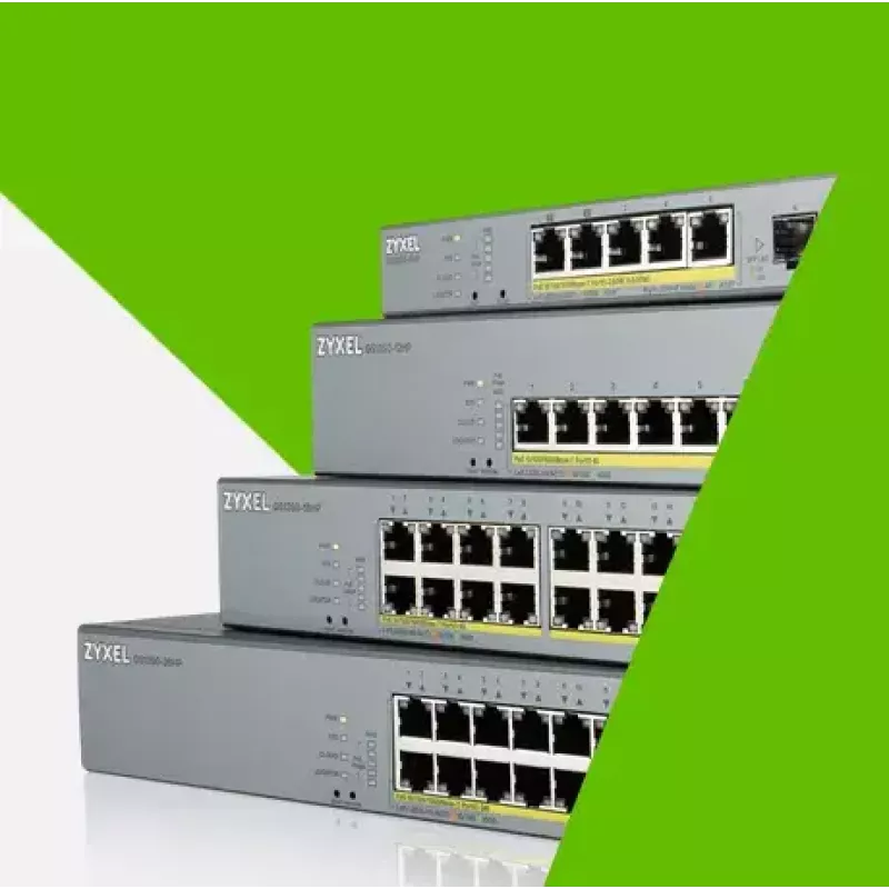Zyxel GS1350-26HP-EU0101F tīkla komutators Pārvaldāms L2 Gigabit Ethernet (10/100/1000) Power over Ethernet (PoE) Pelēks