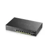 Zyxel GS2220-10HP-EU0101F tīkla komutators Pārvaldāms L2 Gigabit Ethernet (10/100/1000) Power over Ethernet (PoE) Melns