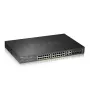 Zyxel GS2220-28HP-EU0101F tīkla slēdzis Pārvaldīts L2 Gigabit Ethernet (10/100/1000) Power over Ethernet (PoE) Melns