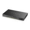Zyxel GS2220-28HP-EU0101F tīkla slēdzis Pārvaldīts L2 Gigabit Ethernet (10/100/1000) Power over Ethernet (PoE) Melns