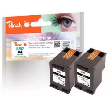 Peach 319611 tintes kasetne 2 gab. Saderīga Standarta ietilpība Melna