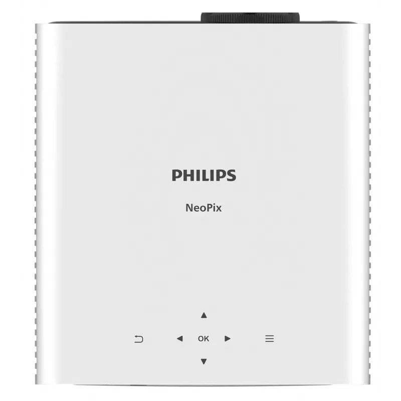 Philips NeoPix 550 standarta fokusa projektors 500 ANSI lūmeni LCD 1080p (1920x1080) balts