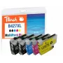 Peach PI500-402 tintes kasetne 6 gab. Saderīga Augsta (XL) ietilpība Melna, Ciāna, Purpura, Dzeltena