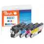 Peach 321008 tintes kasetne 4 gab. Melns, ciāna, fuksīna, dzeltens