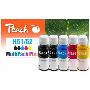 Peach 321285 tintes kasetne 5 gab. Saderīga Standarta ietilpība Melna, ciāna, fuksīna, dzeltena