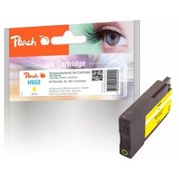 Peach PI300-924 tintes kasetne 1 gab. Saderīga standarta ietilpība dzeltena