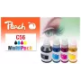 Peach 321697 tintes kasetne 4 gab. Saderīga Standarta ietilpība Melna, ciāna, fuksīna, dzeltena