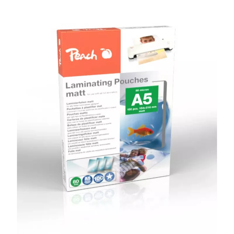 Peach S-PP580-30 laminēšanas plēves 100 gab.