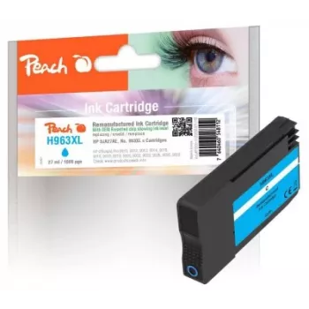 Peach PI300-1028 tintes kārtridžs 1 gab. Saderīgs Augstas (XL) ietilpības ciānkrāsa