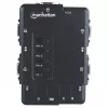 Manhattan KVM Switch Compact 4-Port, 4x USB-A, Cables included, Audio Support, Control 4x computers from one pc/pele/screen, Melns, Lifetime Warranty, Boxed