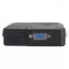Manhattan KVM Switch Compact 4-Port, 4x USB-A, Cables included, Audio Support, Control 4x computers from one pc/pele/screen, Melns, Lifetime Warranty, Boxed