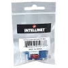 Intellinet Keystone Jack, Cat6, UTP, Punch-down, zils, plakans, zils, RJ-45, sievišķīgs, 22/26, Cat6