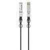 Intellinet 1m 10G SFP+ pasīvais tiešās pieslēgvietas vara Twinax kabelis 30AWG, saderīgs ar HP J9281B