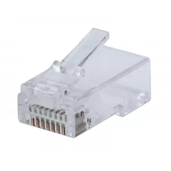 Intellinet 791090 stieples savienotājs RJ45 Caurspīdīgs