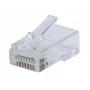 Intellinet 791090 stieples savienotājs RJ45 Caurspīdīgs