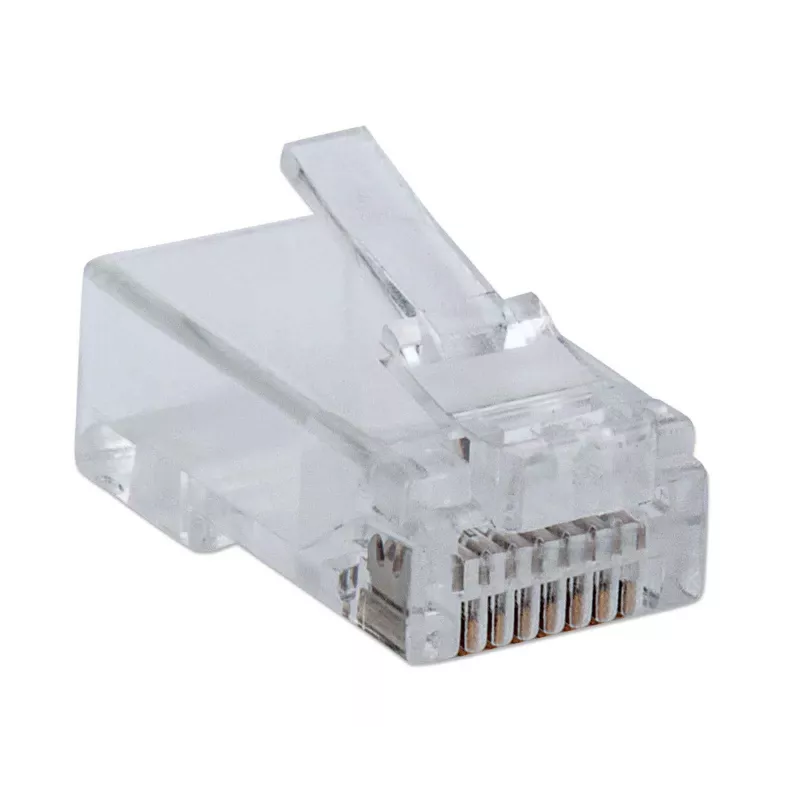Intellinet 791090 stieples savienotājs RJ45 Caurspīdīgs