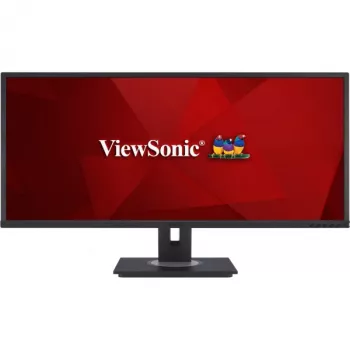 Viewsonic VG Series VG3448 datora monitors 86,6 cm (34,1 colla) 3440 x 1440 pikseļi UltraWide Quad HD LED Melns