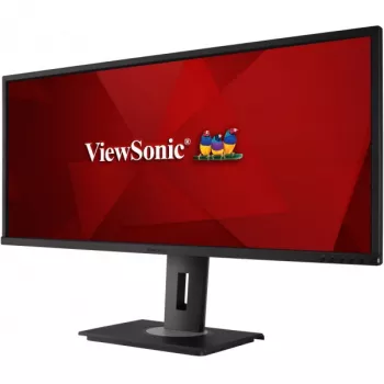 Viewsonic VG Series VG3448 datora monitors 86,6 cm (34,1 colla) 3440 x 1440 pikseļi UltraWide Quad HD LED Melns