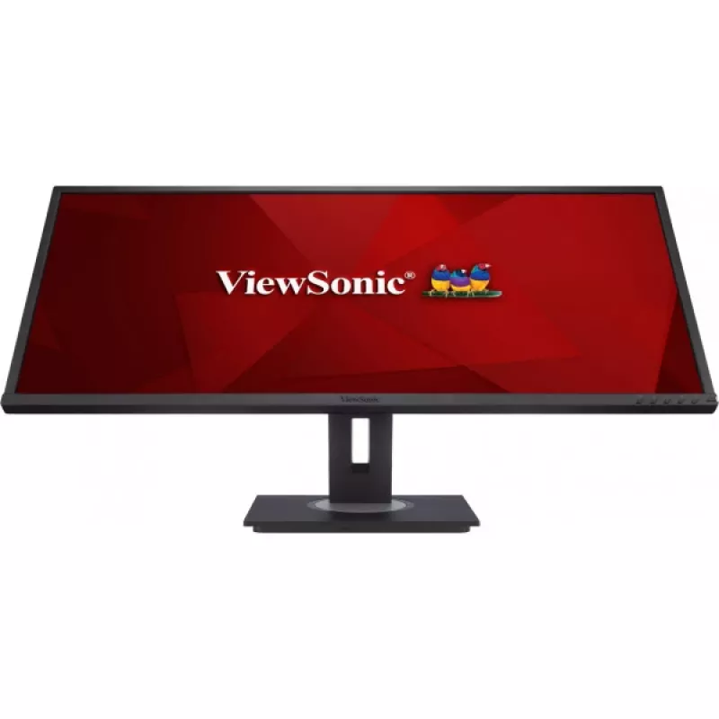 Viewsonic VG Series VG3448 datora monitors 86,6 cm (34,1 colla) 3440 x 1440 pikseļi UltraWide Quad HD LED Melns