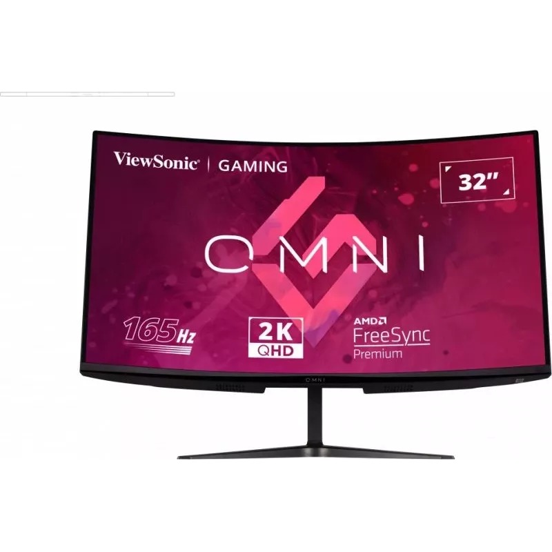 ViewSonic VX Series VX3218C-2K datora monitors 81,3 cm (32 collas) 2560 x 1440 pikseļi Quad HD LED melns