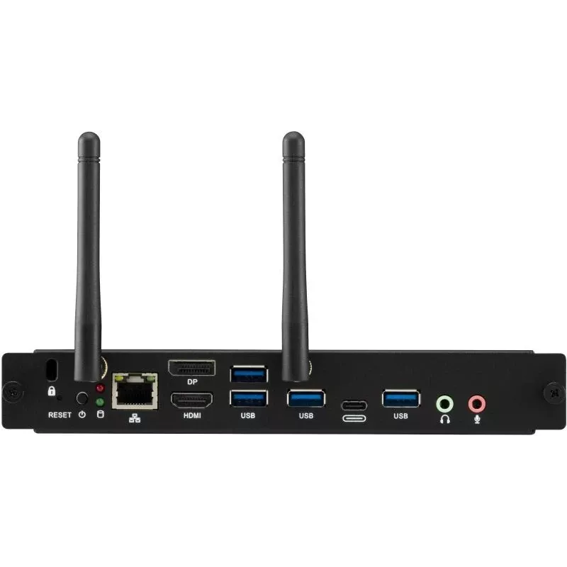 Viewsonic VPC35-W53-G1 PC/darbstacija Intel® Core™ i5 i5-1240P 8 GB DDR4-SDRAM 256 GB SSD Windows 11 Pro Slot-in PC Mini PC Melns