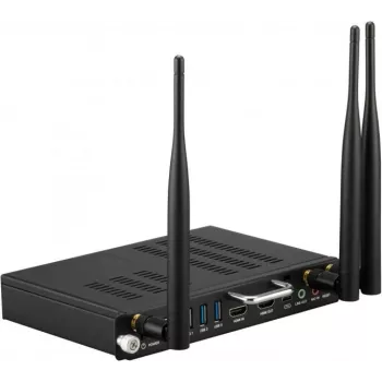 Viewsonic VPC-A31-O1 dators/darbstacija 8 GB DDR4-SDRAM 128 GB SSD Slot-in dators Mini dators Melns