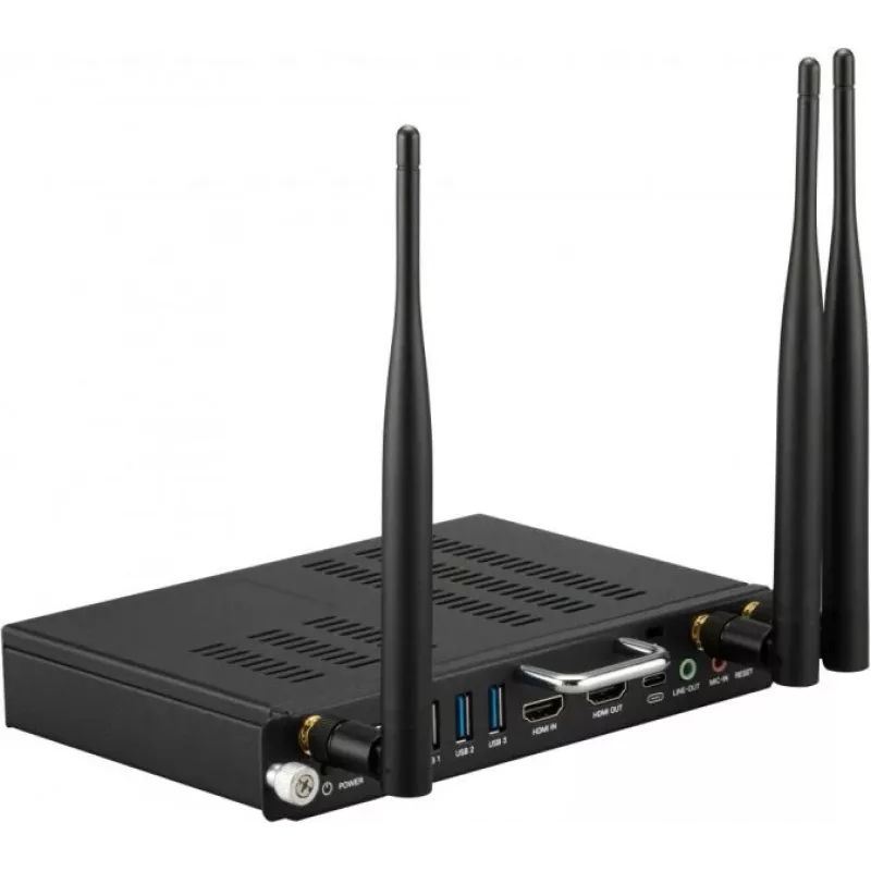 Viewsonic VPC-A31-O1 dators/darbstacija 8 GB DDR4-SDRAM 128 GB SSD Slot-in dators Mini dators Melns
